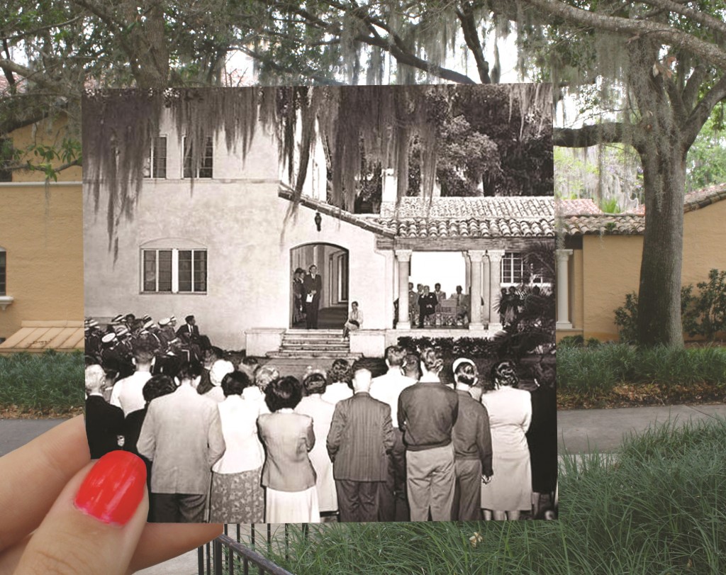 Orlando Hall was dedicated on April 6, 1949. 