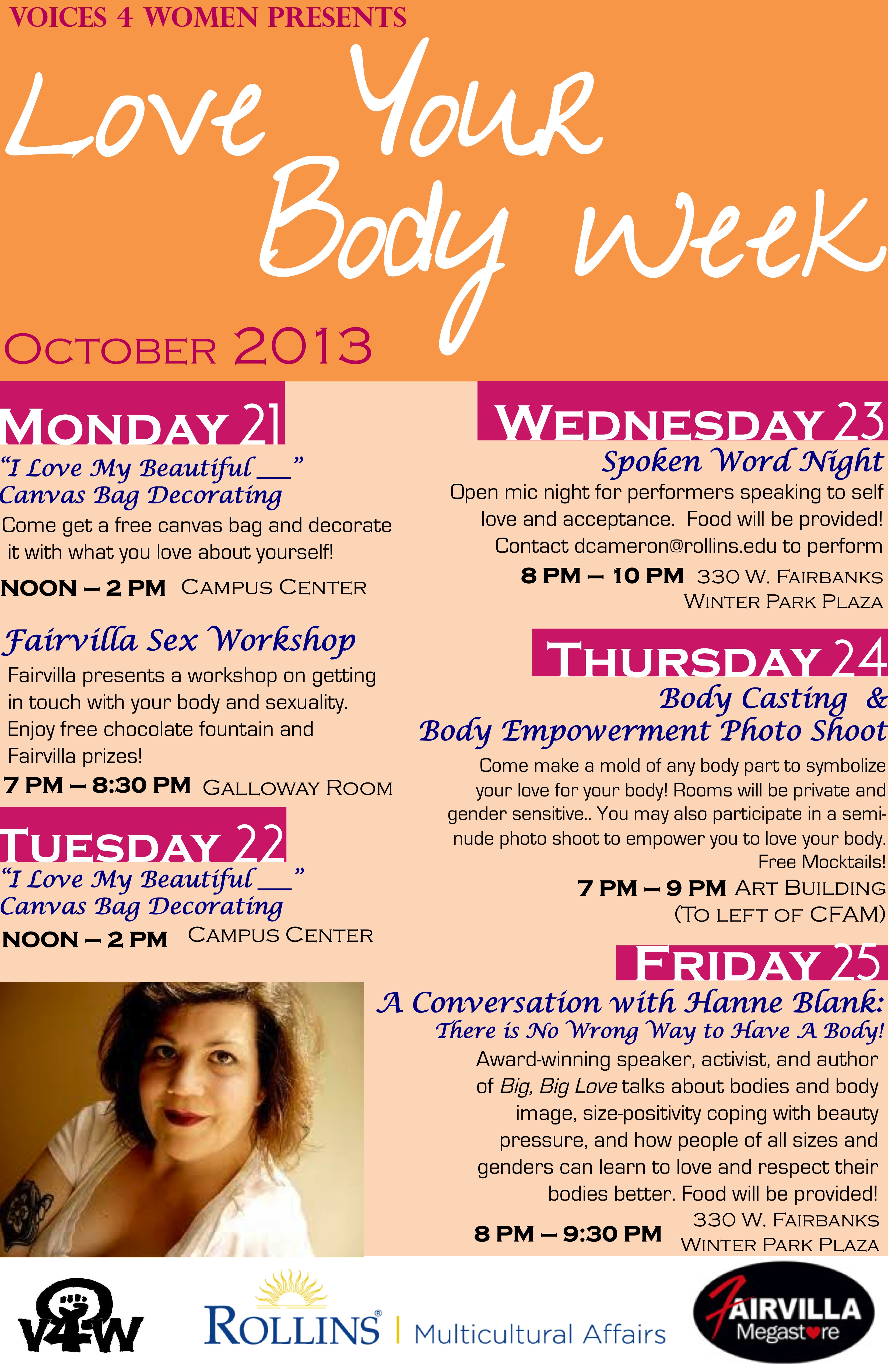 Love Your Body Week Poster