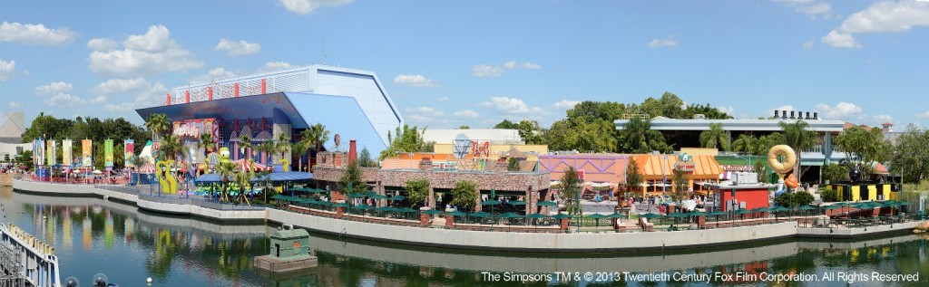 Springfield, Home of The Simpsons © 2013 Universal Orlando Resort. All rights reserved.